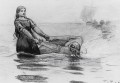 The Bathers Realism marine painter Winslow Homer